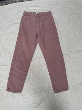 BDG Urban Outfitters Pink High Waisted Corduroy Pants Size 26 Waist 100% Cotton